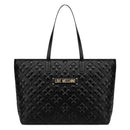 Damen-Einkaufstasche LOVE MOSCHINO Stepplinie Farbe Schwarz JC4166