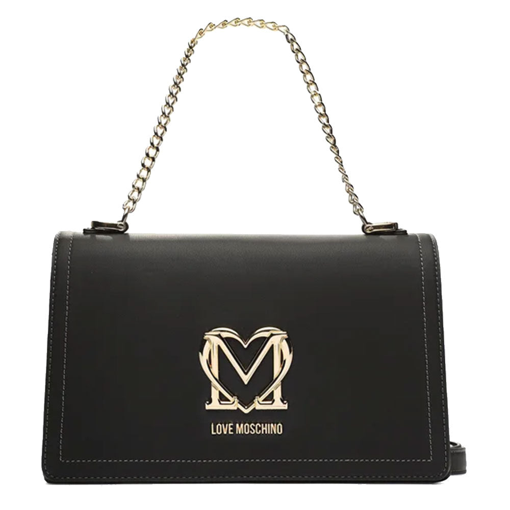 Damenhandtasche mit Schultergurt LOVE MOSCHINO Schwarze Farbe JC4227