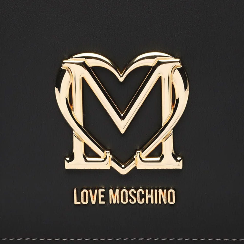 Damenhandtasche mit Schultergurt LOVE MOSCHINO Schwarze Farbe JC4227