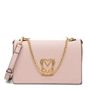 Damenhandtasche mit Schultergurt LOVE MOSCHINO Puderfarbe JC4227