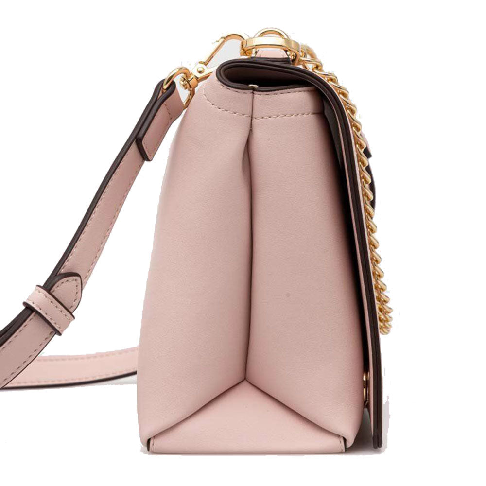 Damenhandtasche mit Schultergurt LOVE MOSCHINO Puderfarbe JC4227