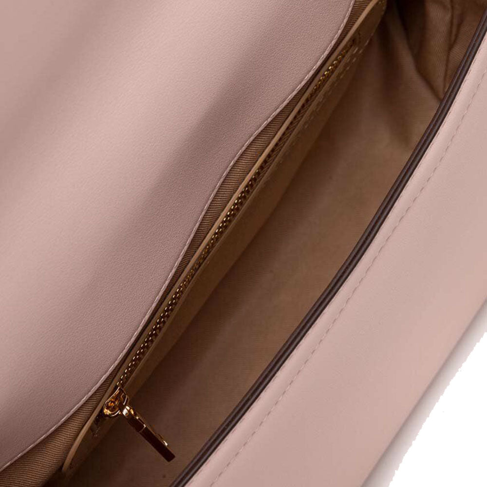 Damenhandtasche mit Schultergurt LOVE MOSCHINO Puderfarbe JC4227