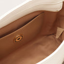 LOVE MOSCHINO Damen-Schultertaschenkette Charm-Linie in Weiß