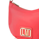 Borsa Donna Hobo LOVE MOSCHINO linea LM in Nylon Rosso