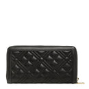 Portafoglio Donna Zip Around Trapuntato LOVE MOSCHINO linea Quilted Nero