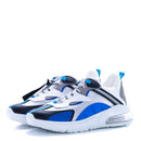 Scarpe Uomo D.A.T.E. Sneakers linea Aura Otter colore White Blue