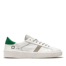 Scarpe Uomo D.A.T.E. Sneakers linea Ace Pop in Pelle colore White Green