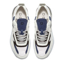 Scarpe Uomo D.A.T.E. Sneakers linea Fuga Mesh colore White Blue