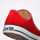 Scarpe Unisex CONVERSE Sneakers linea Chuck Taylor All Star Classic Low Top in Tessuto Rosso
