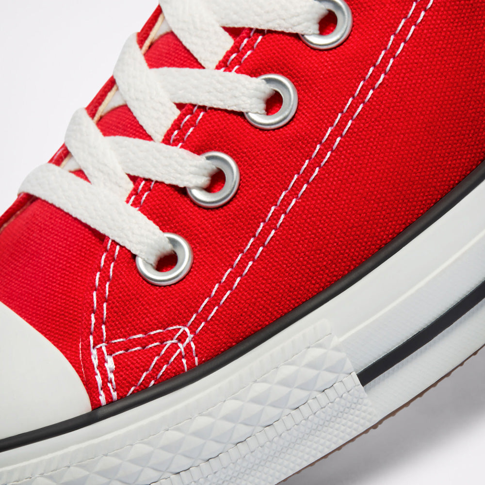 Scarpe Unisex CONVERSE Sneakers linea Chuck Taylor All Star Classic Low Top in Tessuto Rosso