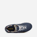 Scarpe Uomo NEW BALANCE Sneakers 574 in Mesh e Suede colore Navy con Dettagli Tartan