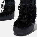 Stivali da Neve Donna MOON BOOT Icon in Ecopelliccia Colore Nero
