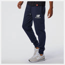 Pantalone Uomo NEW BALANCE linea Essentials Stacked Logo SweatPants colore Eclipse