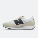 Scarpe Uomo NEW BALANCE Sneakers 237 in Suede e Mesh colore Turtledove e Black