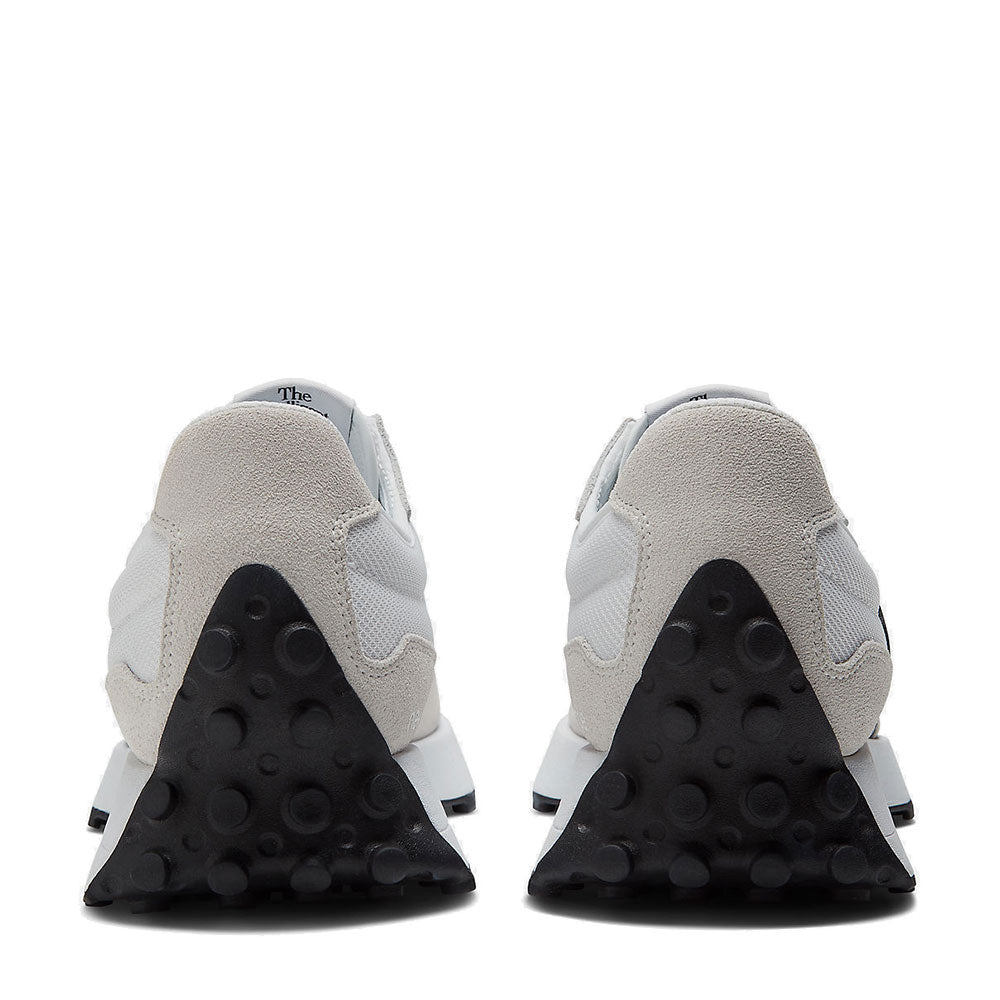 Scarpe Unisex NEW BALANCE Sneakers 327 in Mesh e Suede colore Bianco e Nero