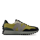 Scarpe Uomo NEW BALANCE Sneakers 327 in Suede e Nylon colore Byzantine Gold e Golden Poppy