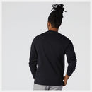 NEW BALANCE Herren-Sweatshirt Essentials Stacked Logo Crew-Linie Farbe Schwarz
