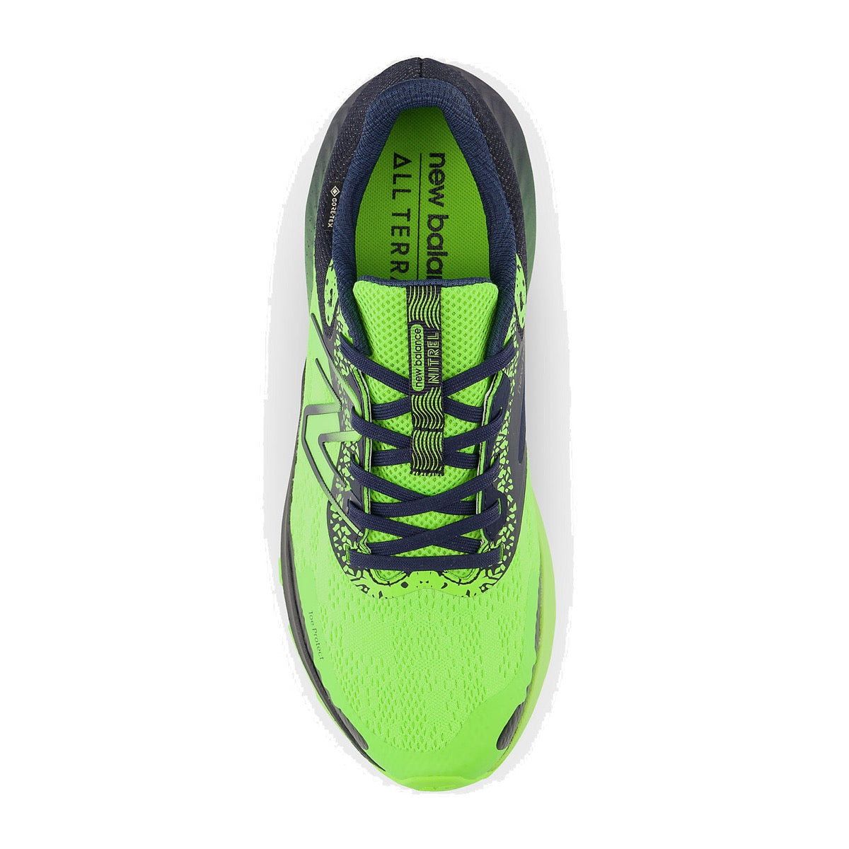 Scarpe Uomo NEW BALANCE Sneakers Trail DynaSoft Nitrel V5 GTX colore Pixel Green e Eclipse