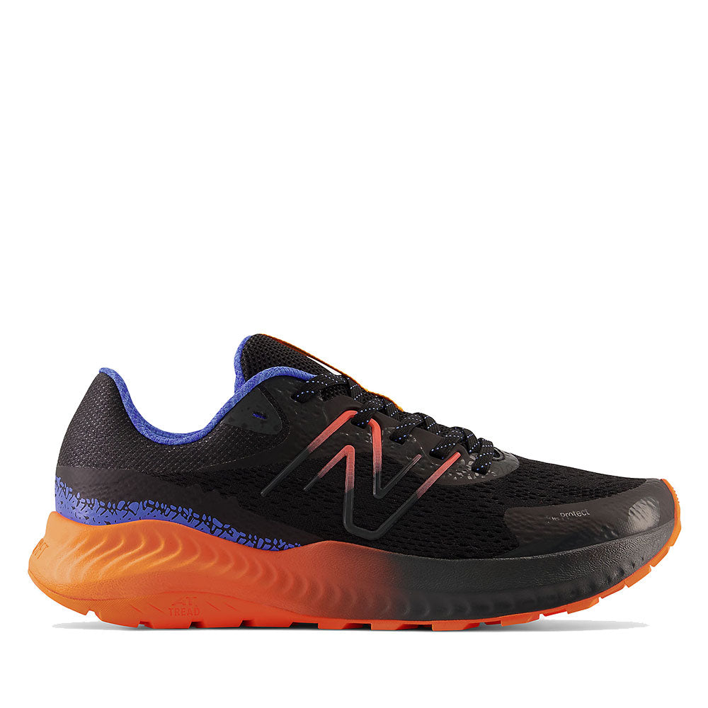 Scarpe Uomo NEW BALANCE Sneakers Trail DynaSoft Nitrel V5 colore Black e Neon Dragonfly