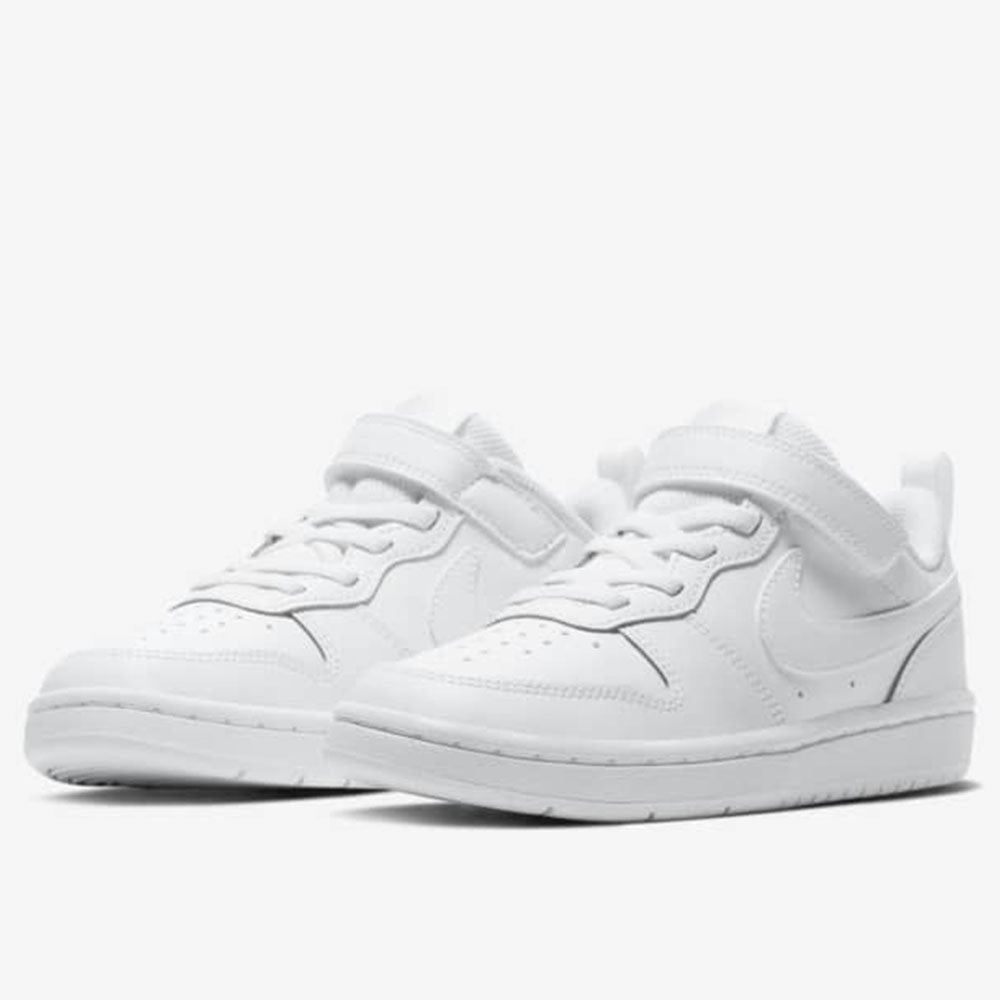 Scarpe Bambino NIKE Sneakers linea Nike Court Borough Low colore Bianco