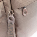 Mandarina Duck Damenrucksack mit zwei Griffen aus Stoff der Linie MD20, Farbe Taupe