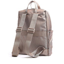 Mandarina Duck Damenrucksack mit zwei Griffen aus Stoff der Linie MD20, Farbe Taupe