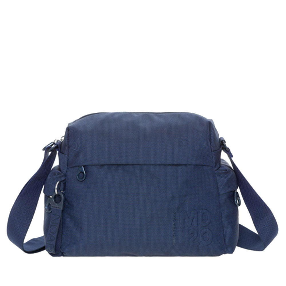 Mandarina Duck Damen-Umhängetasche aus Stoff der Linie MD20 in der Farbe Kleidblau