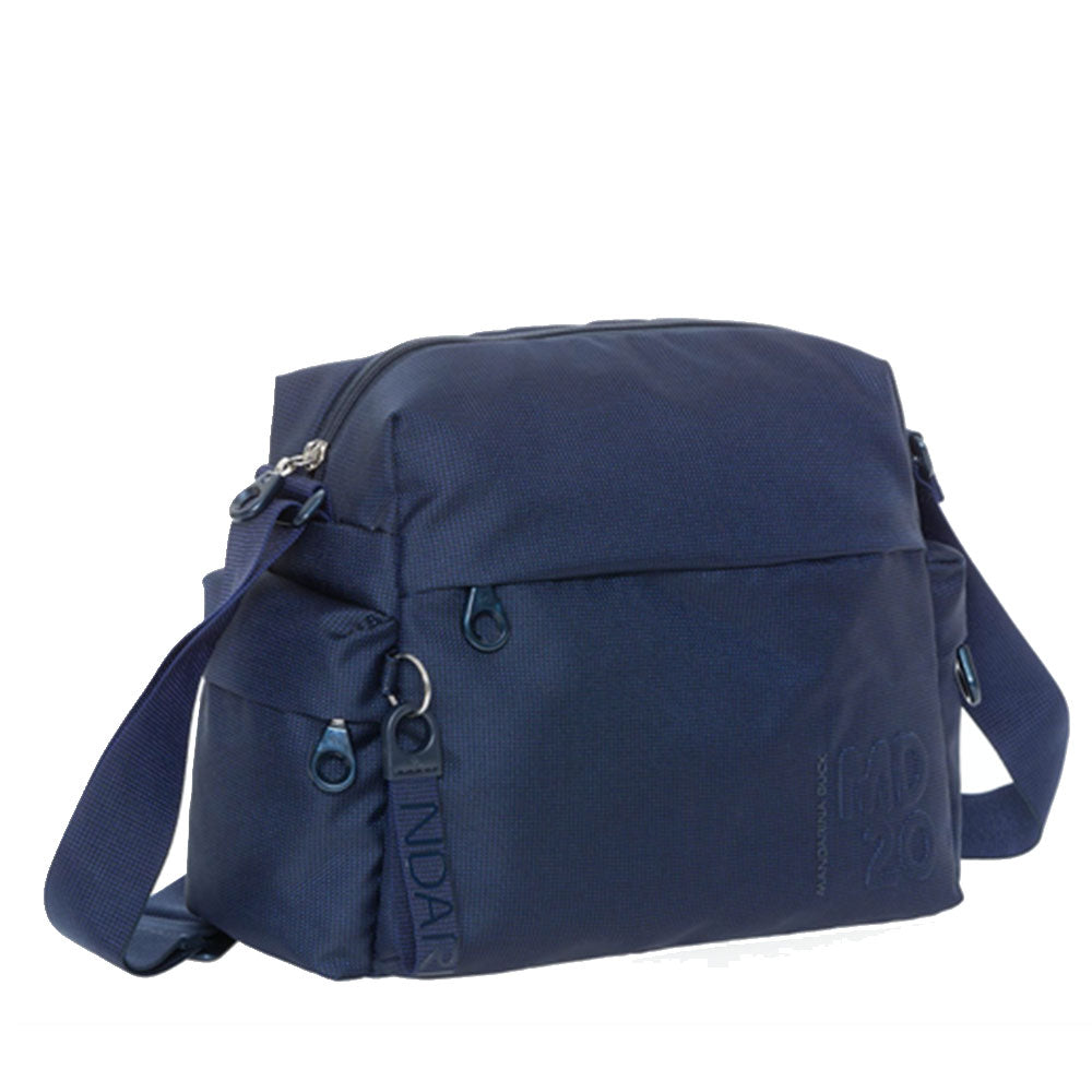 Mandarina Duck Damen-Umhängetasche aus Stoff der Linie MD20 in der Farbe Kleidblau