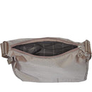 Borsa Donna Hobo a Tracolla Mandarina Duck in Tessuto colore Taupe Linea MD20 - P10QMV1