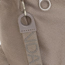Borsa Donna a Tracolla Mandarina Duck in Tessuto colore Taupe Linea MD20 Chiusa con Zip