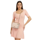 Borsa Donna a Tracolla GUESS Linea Abey Colore Light Rose Logo