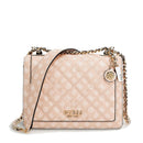 Borsa Donna a Tracolla GUESS Linea Abey Colore Light Rose Logo