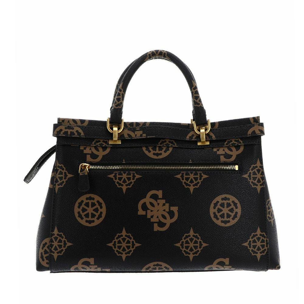 GUESS Damenhandtasche Sestri Logo Luxury Line Farbe Mokka Logo - PO9001060