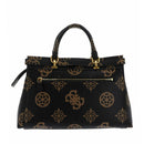 GUESS Damenhandtasche Sestri Logo Luxury Line Farbe Mokka Logo - PO9001060