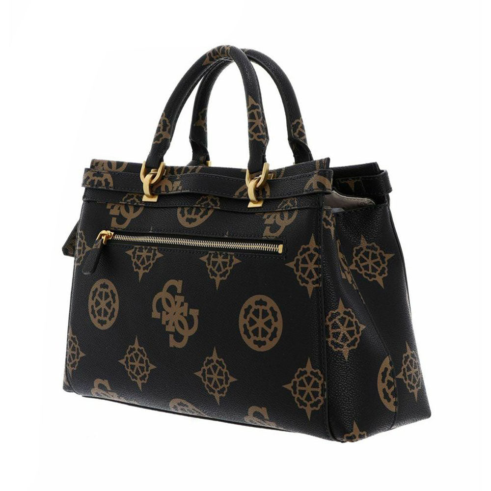 GUESS Damenhandtasche Sestri Logo Luxury Line Farbe Mokka Logo - PO9001060
