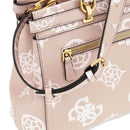 GUESS Damenhandtasche Sestri Logo Luxury Line Farbe Rosewood Logo