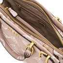 GUESS Damenhandtasche Sestri Logo Luxury Line Farbe Rosewood Logo