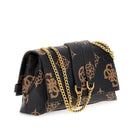 GUESS Damen Umhängetasche Sestri Logo Line Farbe Mokka Logo