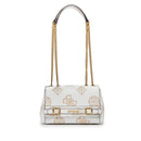 GUESS Damen Umhängetasche Sestri Logo Line Farbe Weißes Logo