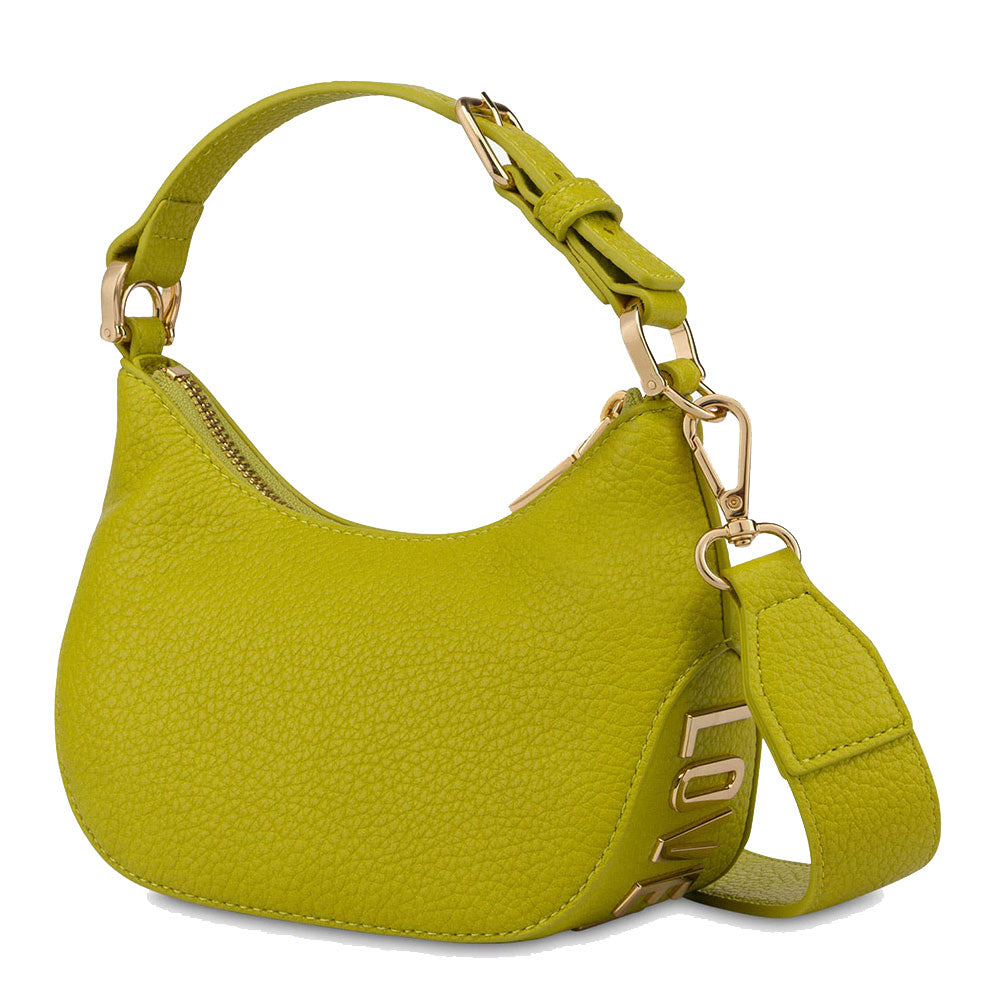 Hobo Bag Small LOVE MOSCHINO linea Giant Logo color Lime