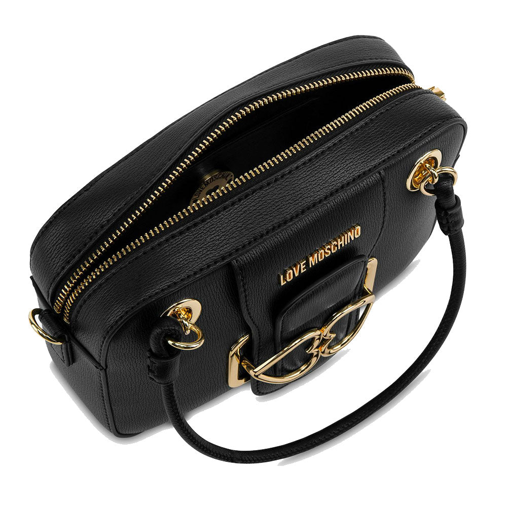 Borsa Donna a Mano LOVE MOSCHINO linea Love Bridge Nera