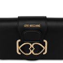 Clutch Donna con Tracolla LOVE MOSCHINO linea Love Bridge Nera