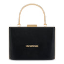 Mini Bag a Mano LOVE MOSCHINO linea Metal Handle colore Nero