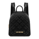 LOVE MOSCHINO Damen-Stepprucksack „Love Lettering“ in Schwarz