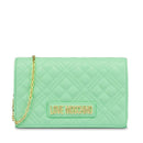 Clutch Donna con Tracolla LOVE MOSCHINO linea Smart Daily Quilted Verde Menta