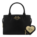 Women's Black Tote Bag with Micro Clutch LOVE MOSCHINO Hollies