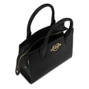 Women's Black Tote Bag with Micro Clutch LOVE MOSCHINO Hollies
