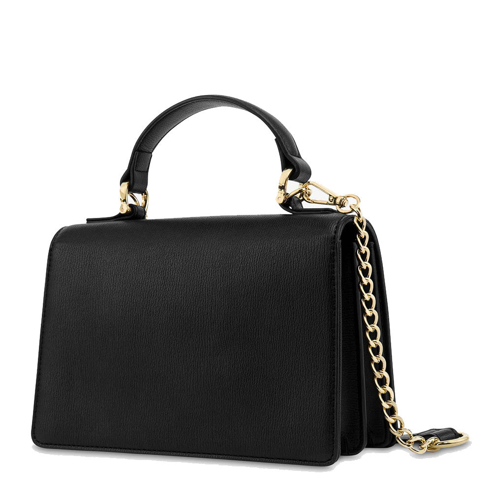 Damenhandtasche mit Micro-Clutch LOVE MOSCHINO Hollies-Linie, Schwarz