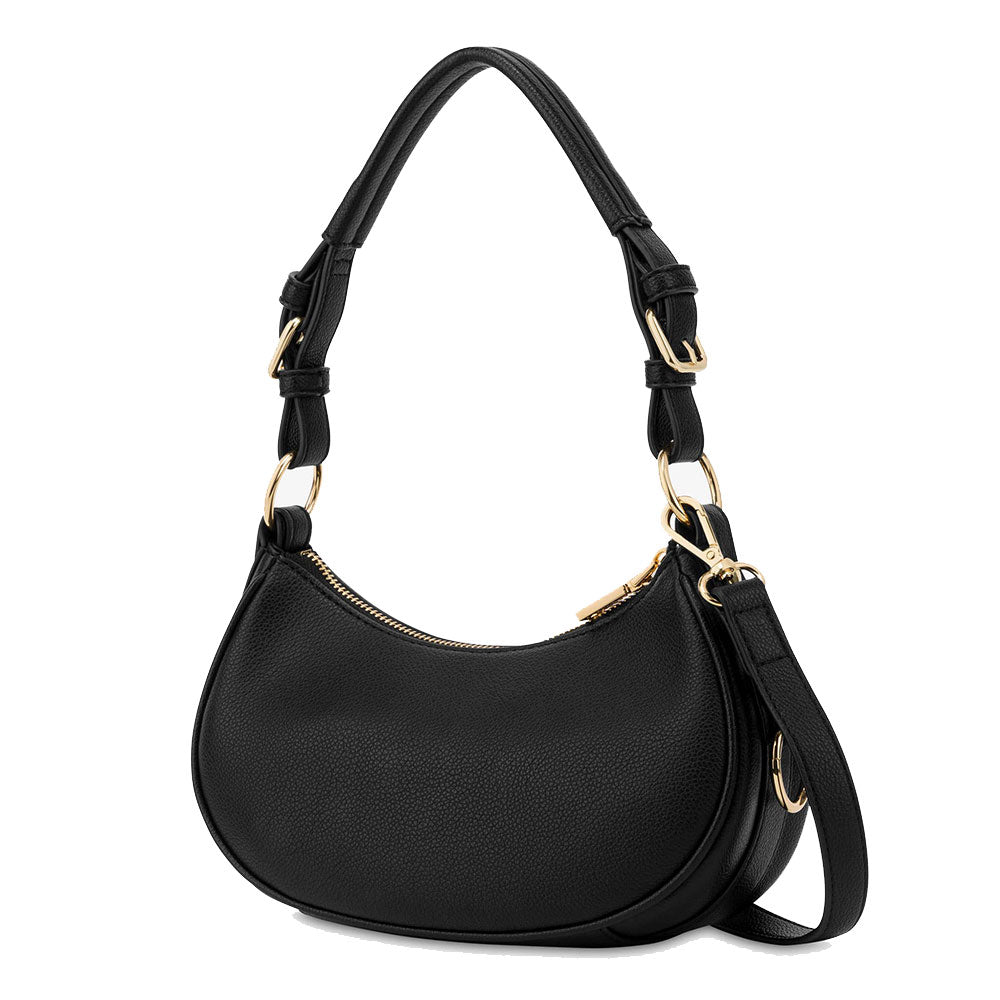 Hobo Bag Small LOVE MOSCHINO Starry Night Linie Farbe Schwarz