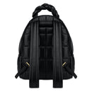 LOVE MOSCHINO Damenrucksack Thin Air Line aus schwarzem gestepptem Nylon